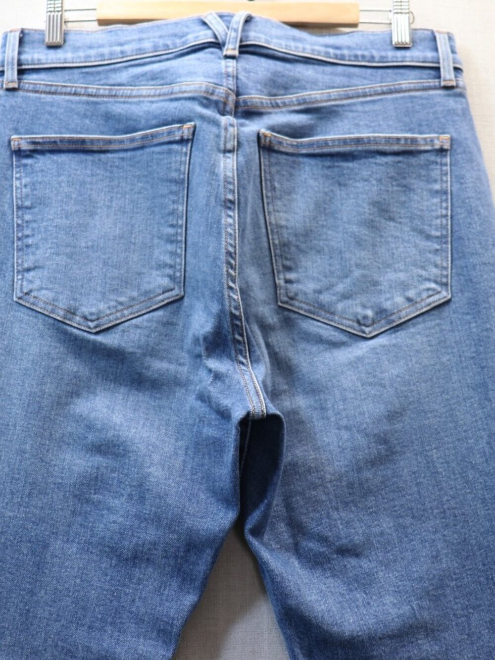 Veronica Beard Beverly Skinny Flare Jeans Sedona River High Rise 31 Blue - Picture 5 of 14